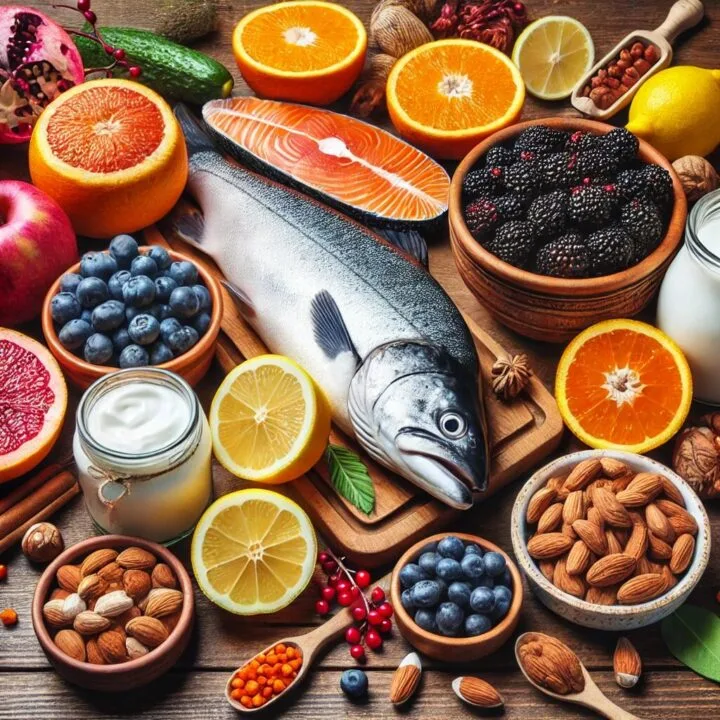 Various natural supplements and foods that boost the immune system"