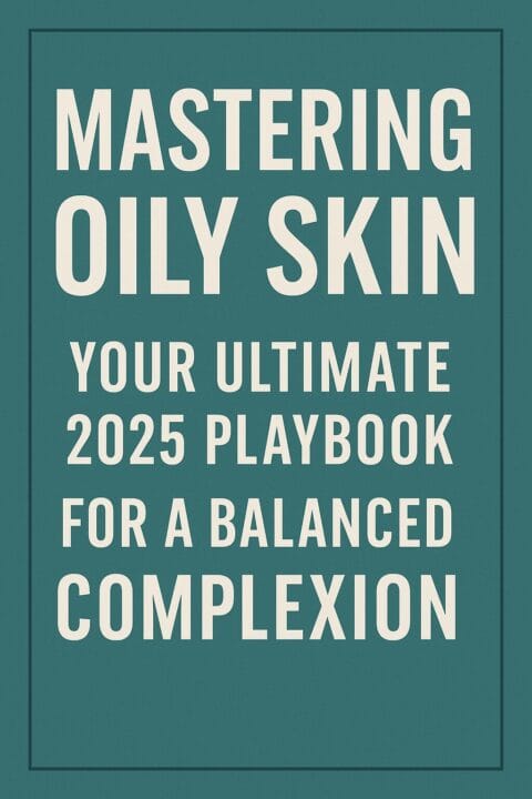 Mastering Oily Skin: Your Ultimate 2025 Playbook for a Balanced Complexion