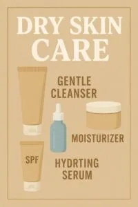 Dry skin care routine